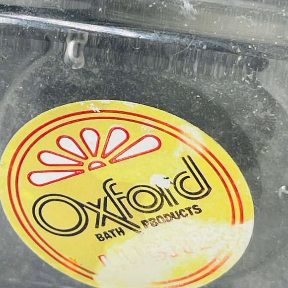 Vintage Oxford Lucite Cobalt Blue and Clear Tissue Box & Cup Holder Set - Picture 10 of 14